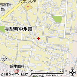長野県長野市稲里町中氷鉋1001-1周辺の地図