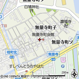 石川県金沢市無量寺町子208周辺の地図