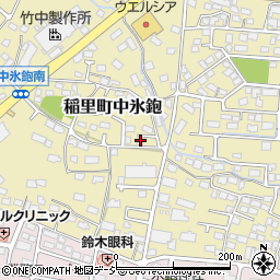 長野県長野市稲里町中氷鉋571-8周辺の地図