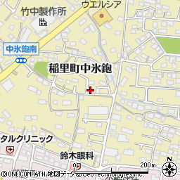 長野県長野市稲里町中氷鉋571-5周辺の地図