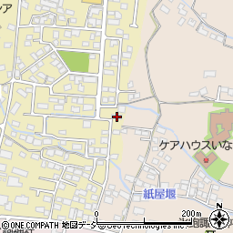 長野県長野市稲里町中氷鉋1011周辺の地図