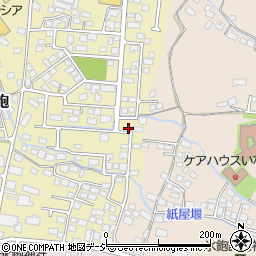 長野県長野市稲里町中氷鉋1010-4周辺の地図
