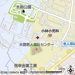 長野県長野市稲里町中氷鉋434-4周辺の地図