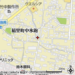 長野県長野市稲里町中氷鉋563周辺の地図