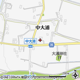 富山県富山市中大浦61周辺の地図