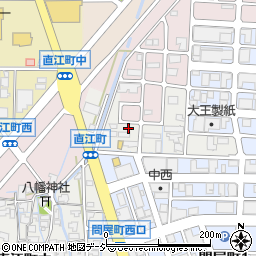 石川県金沢市直江町ト周辺の地図