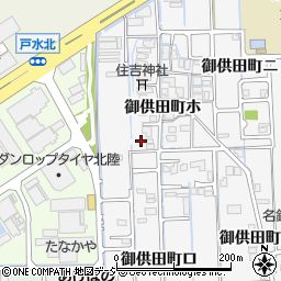 石川県金沢市御供田町ホ147周辺の地図