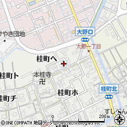 石川県金沢市桂町ヘ11周辺の地図