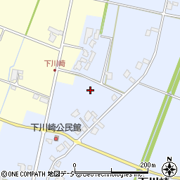富山県小矢部市下川崎周辺の地図