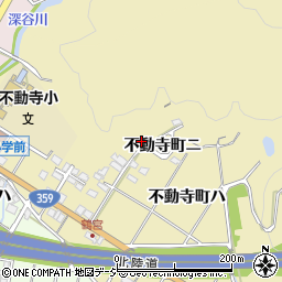 石川県金沢市不動寺町（ニ）周辺の地図