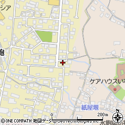 長野県長野市稲里町中氷鉋1010-3周辺の地図
