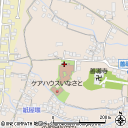 長野県長野市稲里町下氷鉋周辺の地図