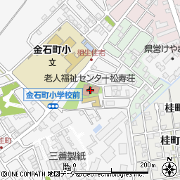 金沢市役所　福祉金石パソコンサロン周辺の地図