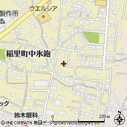 長野県長野市稲里町中氷鉋1148-8周辺の地図