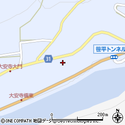 長野県長野市七二会甲11周辺の地図
