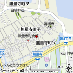 石川県金沢市無量寺町子74周辺の地図