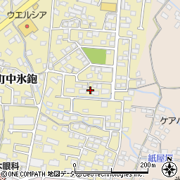 長野県長野市稲里町中氷鉋1044周辺の地図