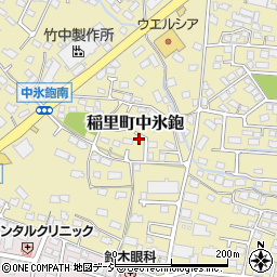 長野県長野市稲里町中氷鉋569周辺の地図