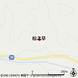 茨城県常陸大宮市松之草周辺の地図
