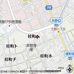 石川県金沢市桂町ヘ29周辺の地図