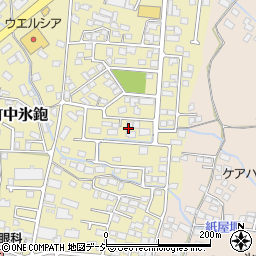 長野県長野市稲里町中氷鉋1043周辺の地図