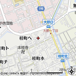石川県金沢市桂町ヘ13周辺の地図