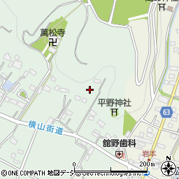 栃木県宇都宮市瓦谷町周辺の地図