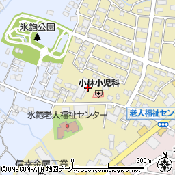 長野県長野市稲里町中氷鉋435-1周辺の地図