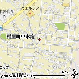 長野県長野市稲里町中氷鉋998-5周辺の地図
