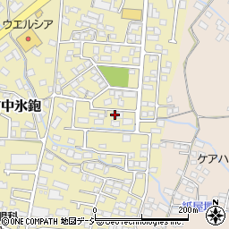 長野県長野市稲里町中氷鉋1043-4周辺の地図
