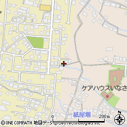 長野県長野市稲里町中氷鉋980周辺の地図