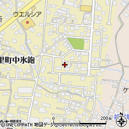 長野県長野市稲里町中氷鉋1045周辺の地図