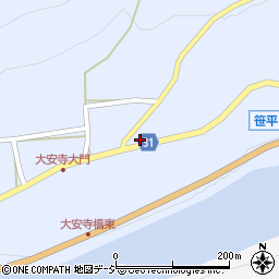 長野県長野市七二会甲17周辺の地図
