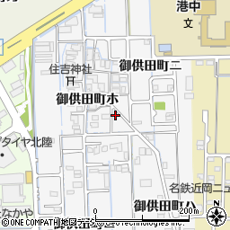 石川県金沢市御供田町ホ55周辺の地図