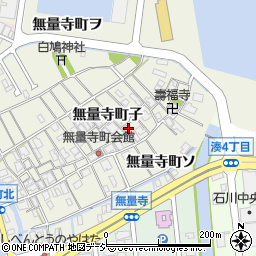 石川県金沢市無量寺町子173周辺の地図