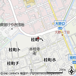 石川県金沢市桂町ヘ42-5周辺の地図