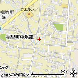 長野県長野市稲里町中氷鉋998周辺の地図