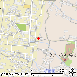 長野県長野市稲里町中氷鉋979-5周辺の地図