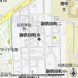 石川県金沢市御供田町ホ56周辺の地図