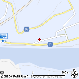 長野県長野市七二会甲1368-2周辺の地図