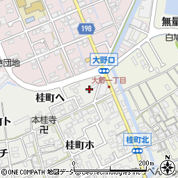 石川県金沢市桂町ヘ24周辺の地図