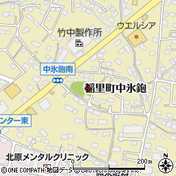 長野県長野市稲里町中氷鉋586周辺の地図
