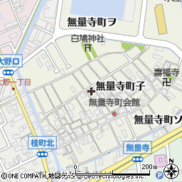 石川県金沢市無量寺町子203周辺の地図