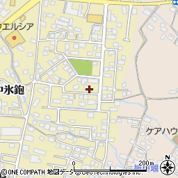 長野県長野市稲里町中氷鉋1050-2周辺の地図
