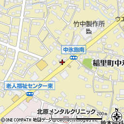 長野県長野市稲里町中氷鉋597周辺の地図