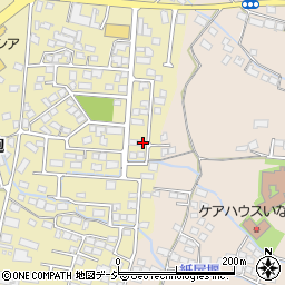長野県長野市稲里町中氷鉋1004-1周辺の地図