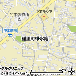長野県長野市稲里町中氷鉋505-3周辺の地図