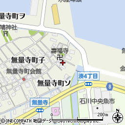石川県金沢市無量寺町子109周辺の地図
