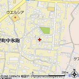 長野県長野市稲里町中氷鉋1053周辺の地図