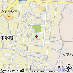 長野県長野市稲里町中氷鉋1051周辺の地図